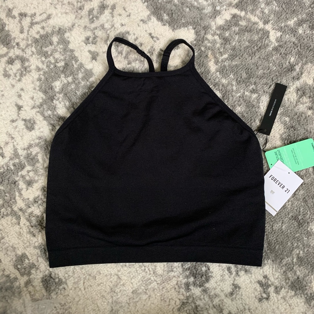 Low impact active cropped cami